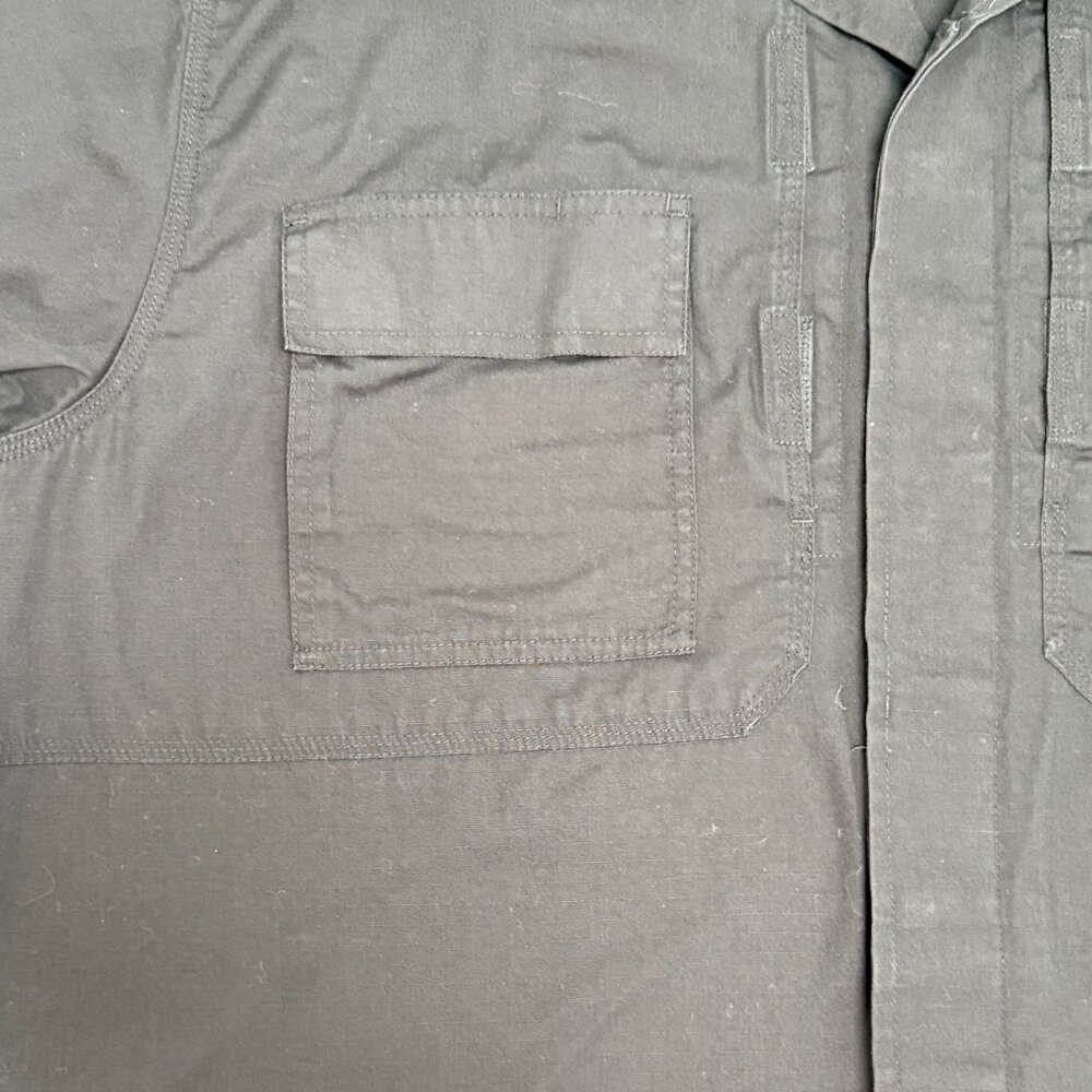 5.11 Tactical Men's Black Long Sleeve Utility Shirt, Size XL - Picture 4 of 7